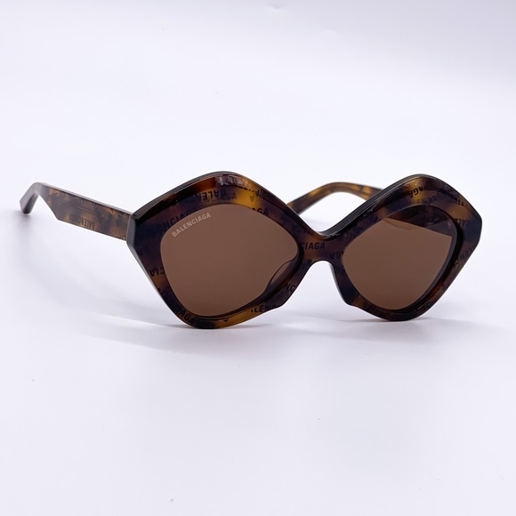 NEW BALENCIAGA SUNGLASSES BB0125S 006 HAVANA SUNGLASSES BALENCIAGA WOMEN BB0125S - Picture 5 of 9